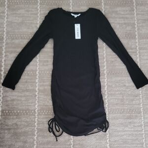 Elegant Black Long Sleeve Dress